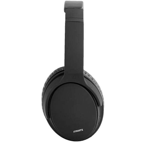 STREETZ Bluetooth noise cancelling headphones, microphone, buttons Svart