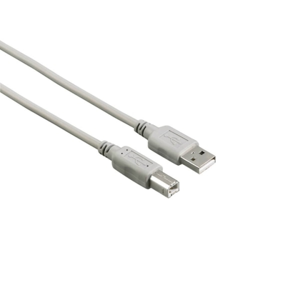 Hama USB-kabel 2.0 Grå 5.0m 10-pak