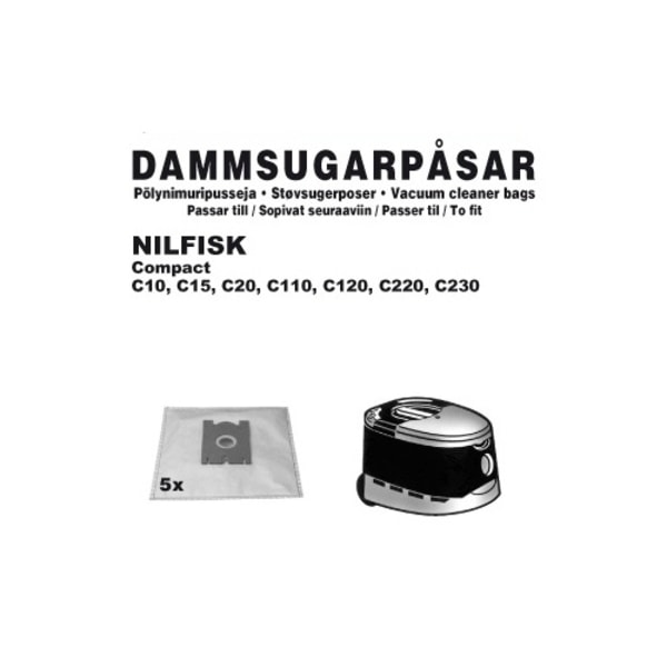 Champion Dammpåsar Nilfisk 5st