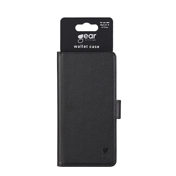 GEAR Wallet Motorola Moto G7/G7 Plus Sort Svart