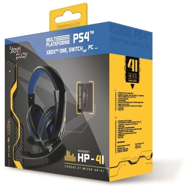Steelplay Wired Headset HP-41 - pelikuulokkeet, PS4 / PC / Xbox One