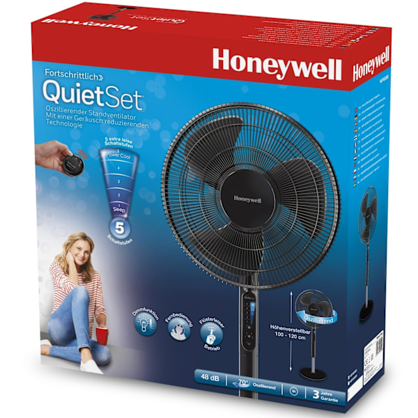 Honeywell Golvfläkt Quiet Oscilating  HS