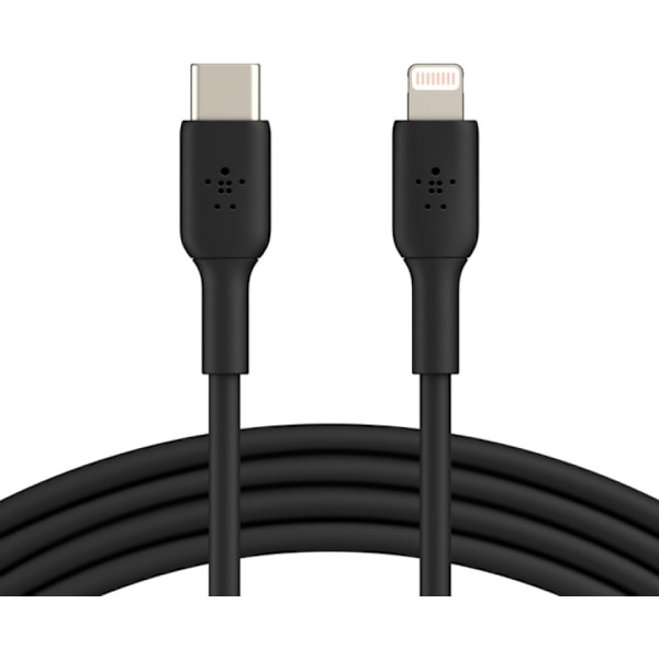 Belkin BOOST CHARGE™ Lightning - USB-C kaapeli, 1m, musta