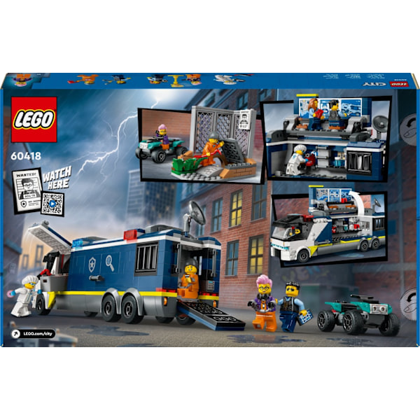 LEGO City Police 60418  - Poliisin rikoslaboratorioauto
