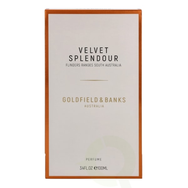 Goldfield & Banks Velvet Splendour Edp Spray 100 ml