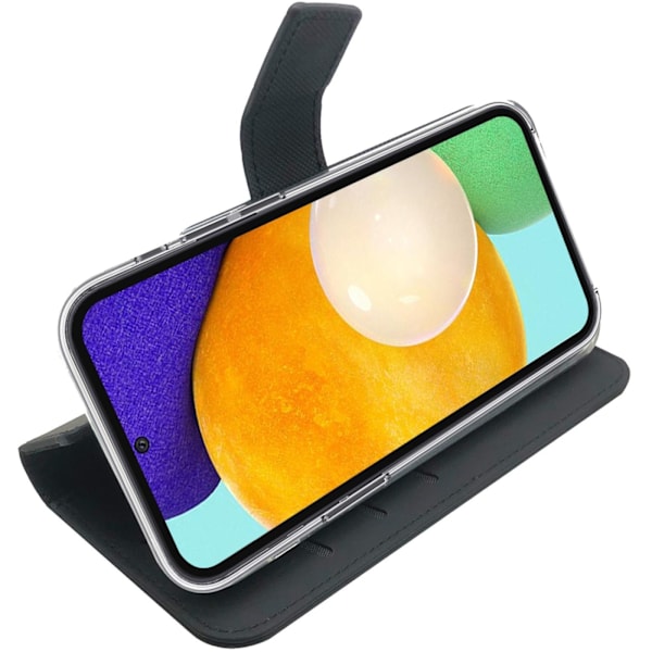 Celly Wallet Case Galaxy A04s / A13 Svart