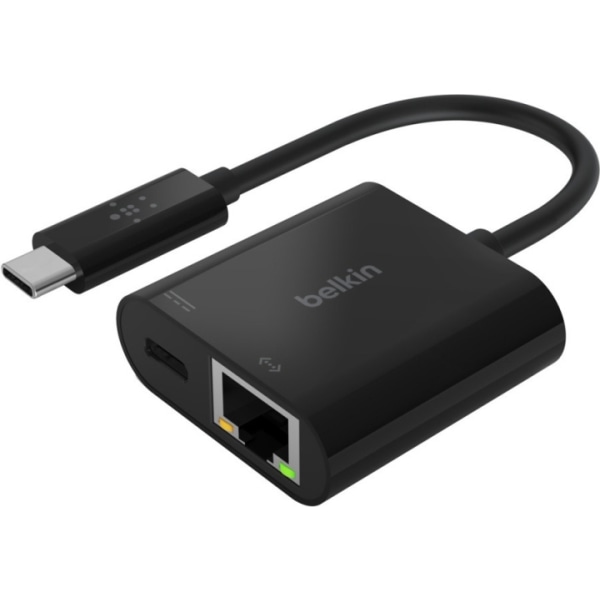 Belkin USB-C - Gigabit Ethernet + lataussovitin