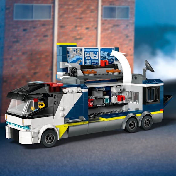 LEGO City Police 60418  - Poliisin rikoslaboratorioauto
