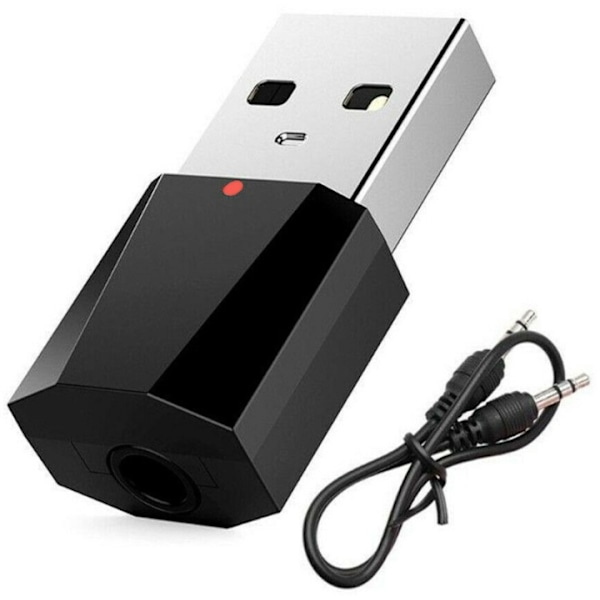 Bluetooth lydtransmitter USB, Sort