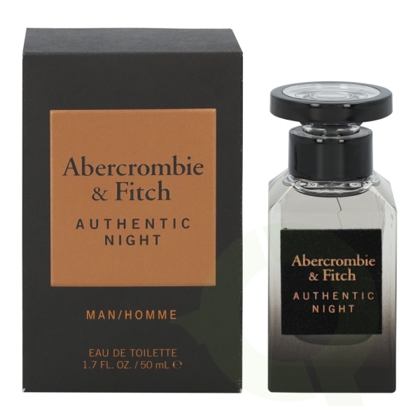 Abercrombie & Fitch Authentic Night Men Edt Spray 50 ml