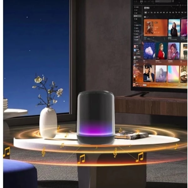 Speaker Atmosphere - Bluetooth - Light effects - 1200 mAh