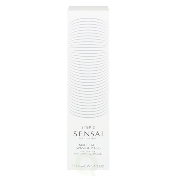 Kanebo Sensai Step 2 Silky Purifying Mud Soap 125 ml Wash & Mask - For Oily Skin