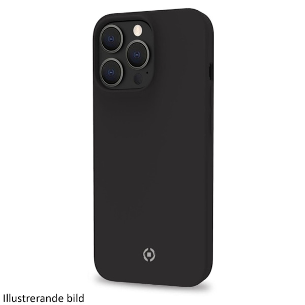 Celly Cromo Soft rubber case iPhone 15 Pro Max Svart Svart