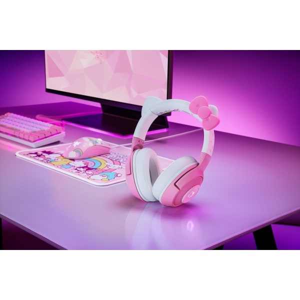 Razer Kraken Kitty V2 Bluetooth Hello Kitty Edition Gaming Headset,