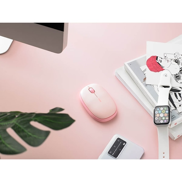 Rapoo Wireless Mouse M660 Silent Multi-Mode Pink
