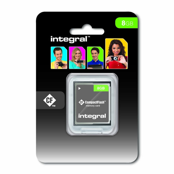 Integral CF (Compact Flash) Minneskort 8 GB