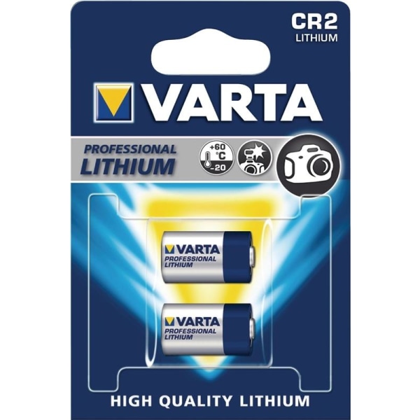 Varta Litium Paristo CR2 3 V 2-Blisteri