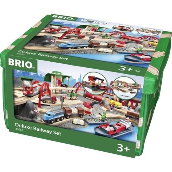 BRIO World 33052 - Deluxe Järnvägsset