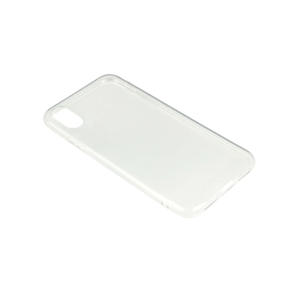 GEAR Mobilcover TPU Transparent - iPhone X/XS Sort