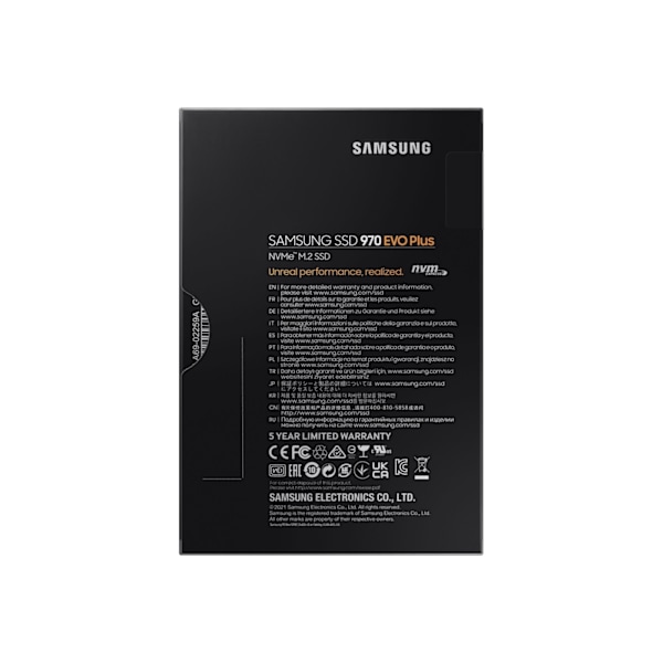 Samsung 970 EVO Plus M.2 250 GB PCI Express 3.0 V-NAND MLC NVMe