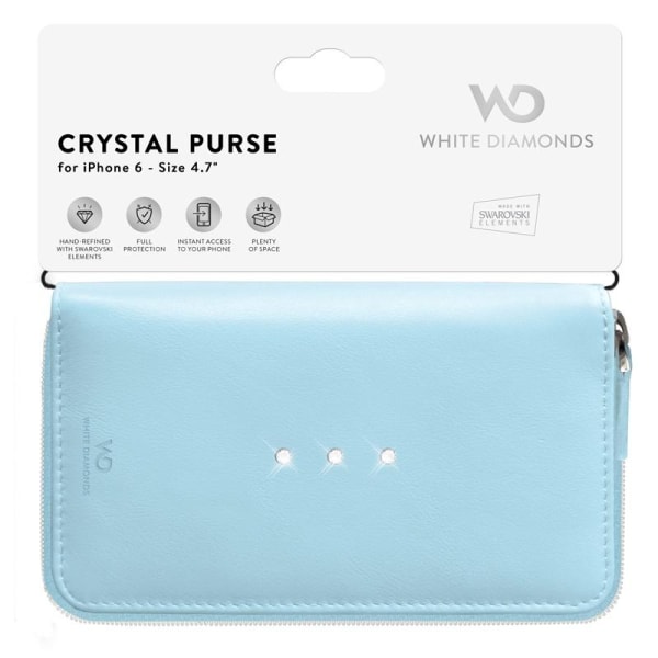 WD Crystal Purse iPhone 6/6s, blå (1313TRI65) Blå