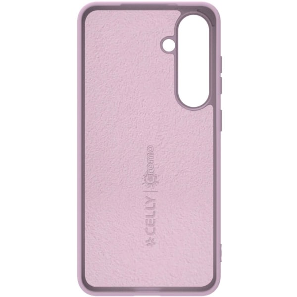 Celly Cromo Soft rubber case Galaxy S24 5G Rosa Rosa