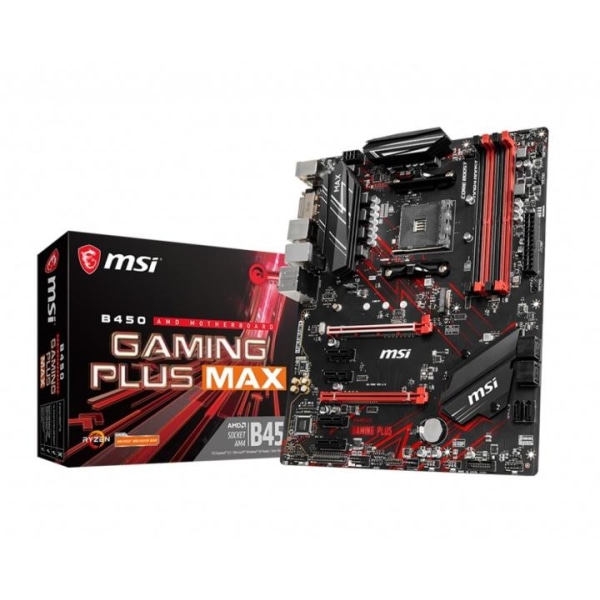 MSI B450 GAMING PLUS MAX bundkort AMD B450 Socket AM4 ATX