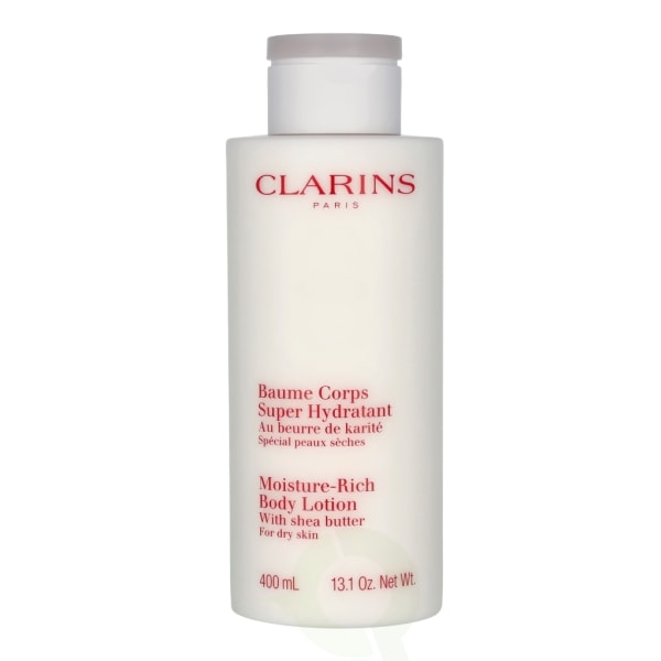 Clarins Moisture-Rich Body Lotion 400 ml Med Sheasmør - Til