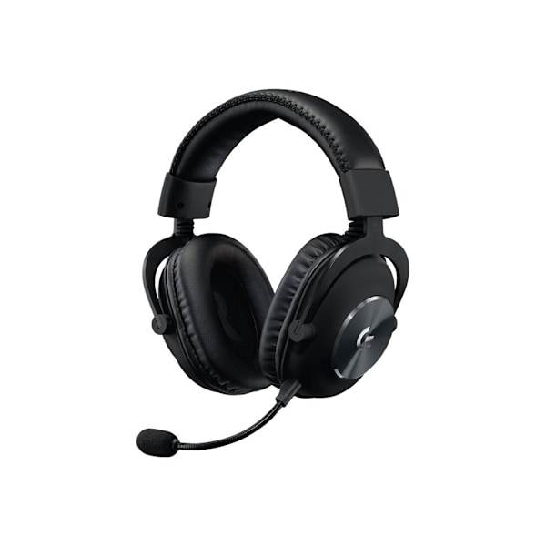 Logitech G Pro X Headset - full storlek - Sladd - 3,5 mm uttag - brusisolerande