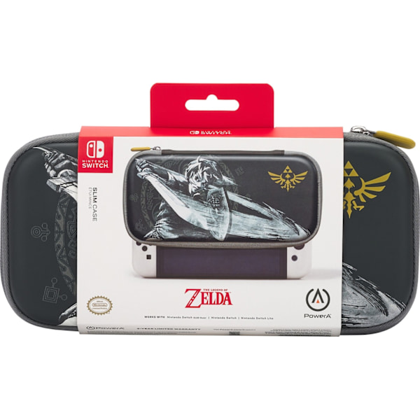 PowerA Slim Case Battle-Ready Link skyddsfodral, Nintendo Switch