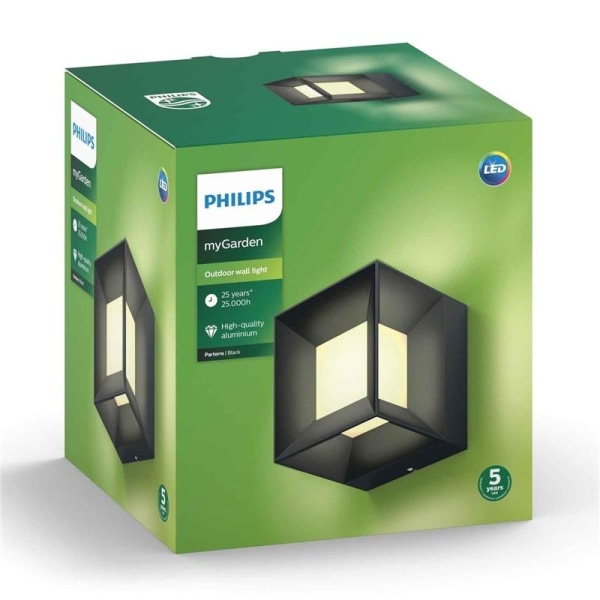 Philips Parterre Vägglampa LED 1x8W Sv