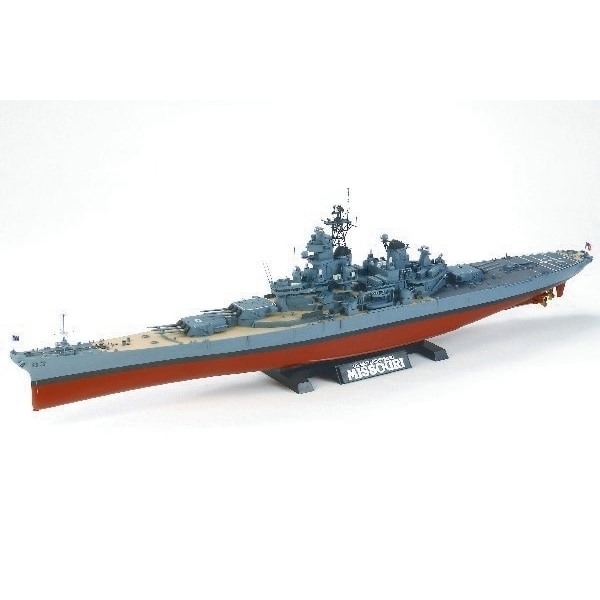 TAMIYA 1/350 U.S. Battleship BB-63 Missouri (Circa 1991)