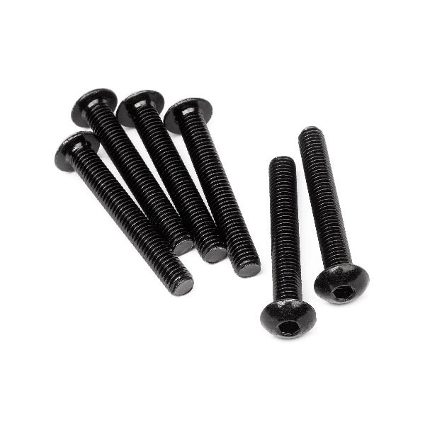 Button Head Screw M5X35Mm (Hex Socket/6Pcs)