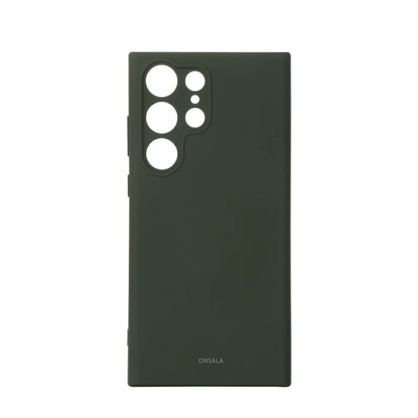 ONSALA Mobilcover Silikone Mørkegrøn - Samsung S23 Ultra 5G Grön