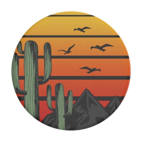 PopSockets Saguaro Sunset Aftageligt Greb m. Standerfunktion