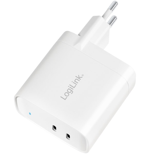 LogiLink USB-laddare 2 x USB-C PD 40W G