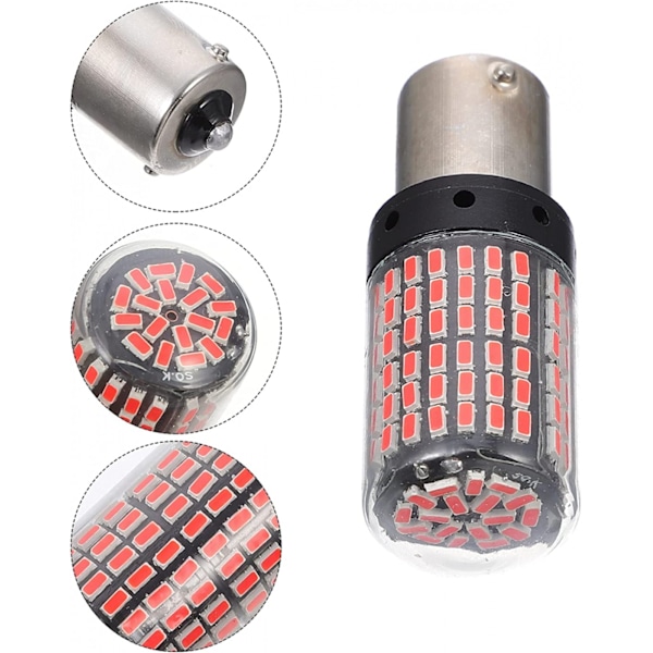 Jarruvalo LED for Auto, Punainen