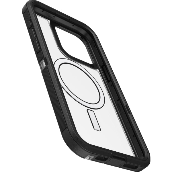 Otterbox Defender XT-skyddsfodral, iPhone 15 Pro Max, svart / transparent. Transparent