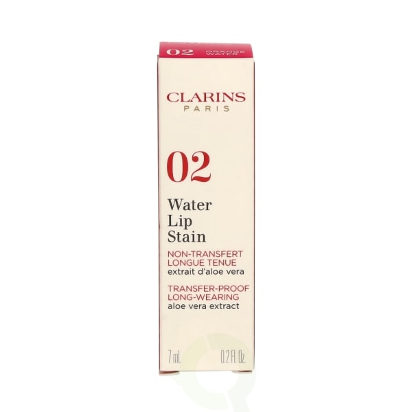 Clarins Water Lip Stain 7 ml #02 Orange Water/Transfer-Proof Lon