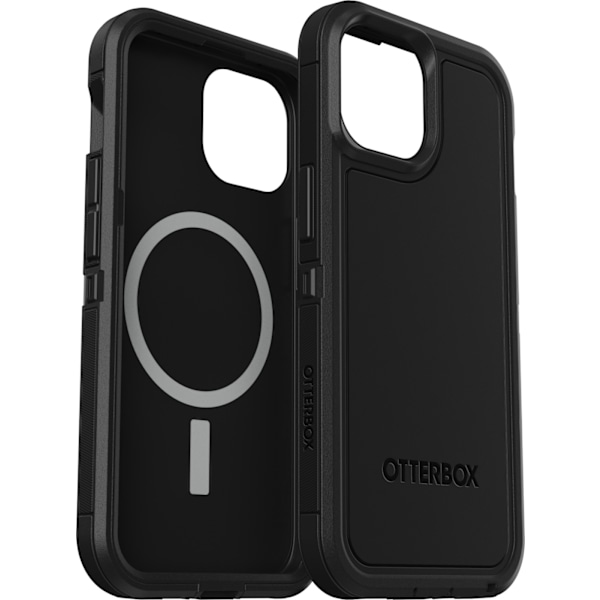 Otterbox Defender XT skyddsfodral, iPhone 15 / 14 / 13, svart Svart