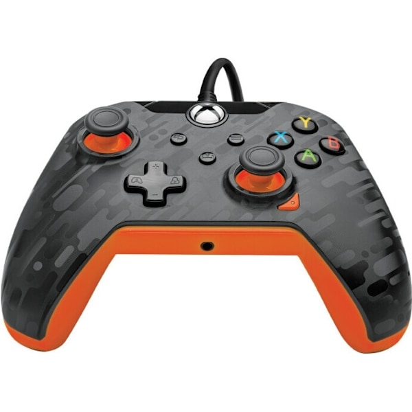 PDP Gaming Wired Controller - Atomic Carbon, PC / Xbox