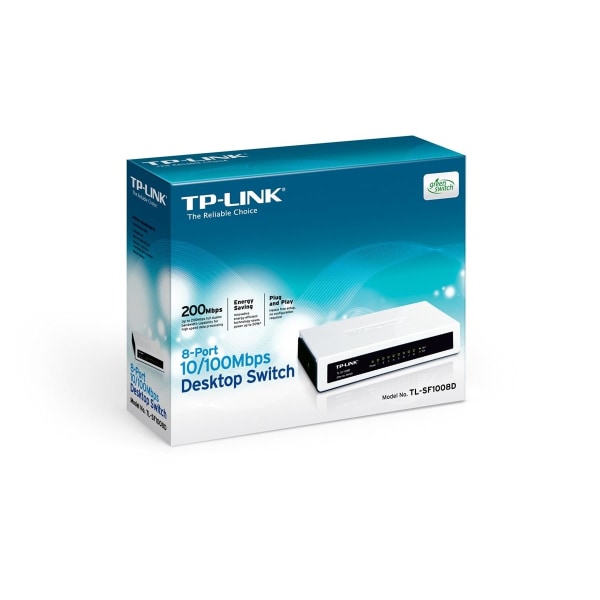TP-LINK, Nätverksswitch (TL-SF1008D)