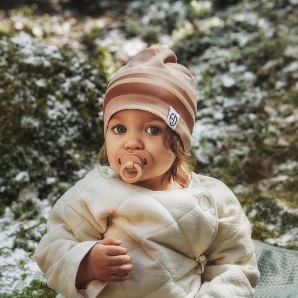 Elodie Details Winter Beanie - Northern Star Terracotta 3år