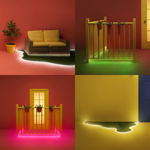 WiZ WiFi Smart RGBW-Lightstrip Utomhus 5m