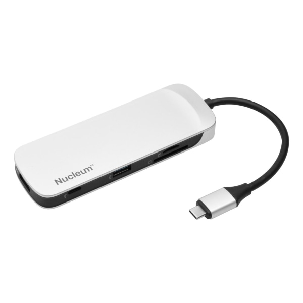 kingston Nucleum USBC hub HDMI USBC passthrough USBA card reader