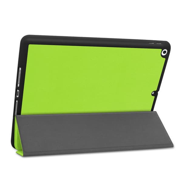 Tri-fold etui med stativfunktion til iPad Air 4 10.9"", Grøn Grön
