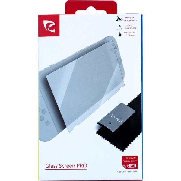 Piranha Nintendo Switch Glass Screen PRO skyddsglas, Switch