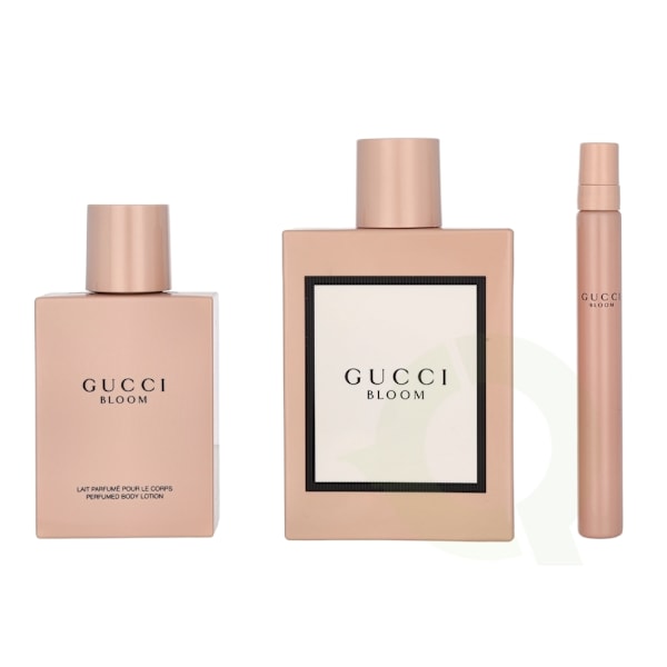 Gucci Bloom Giftset 210 ml Edp 100ml/Body Lotion 100ml/PS 10ml