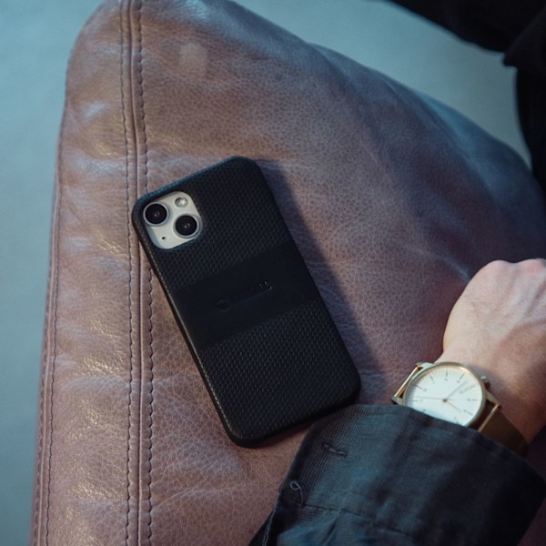 Krusell Nahkakotelo iPhone 13 Pro Musta Svart