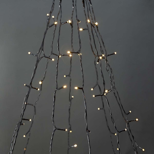 Nedis SmartLife Julbelysning | Träd | Wi-Fi | Varm Vit | 200 LED's | 20.0 m | 5 x 4 m | Android™ / IOS